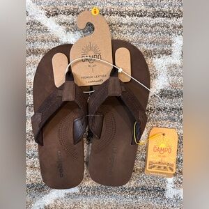 New, Men’s COBIAN Campo del sol Premium Leather Sandals